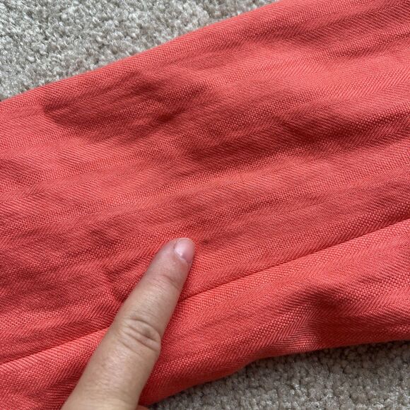 J Crew Schoolboy Blazer Womens 6 Coral Pink Orange Preppy Career Teacher Light - Picture 4 of 9